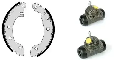 Sapatas do freio traseiras de tambor H68041 Brembo