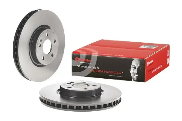 Disco do freio dianteiro 09C06411 Brembo