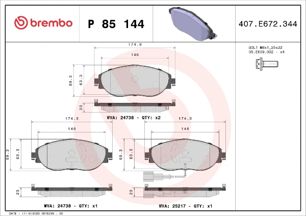 P85144 Brembo