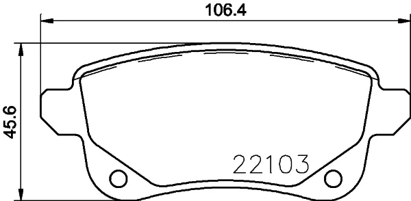 Sapatas do freio traseiras de disco P68064 Brembo