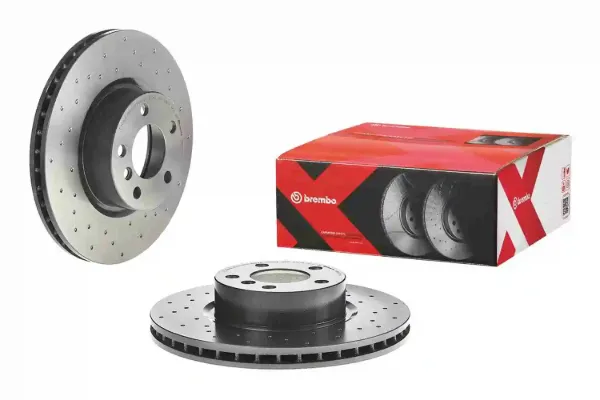 Disco do freio dianteiro 09B5701X Brembo