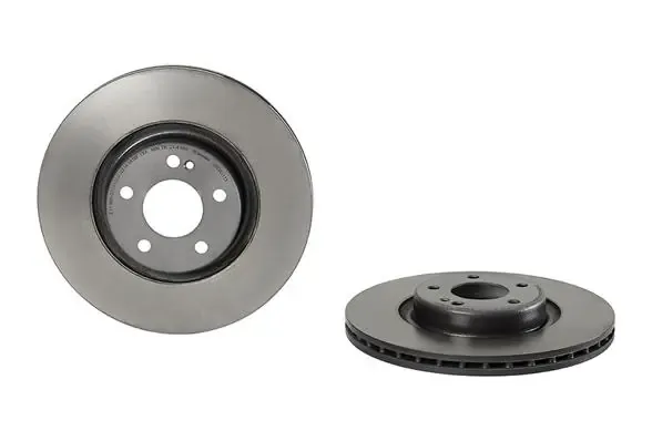 Disco do freio traseiro 09D53113 Brembo