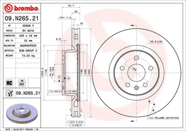 09N26521 Brembo
