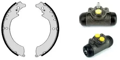 Sapatas do freio traseiras de tambor H16001 Brembo