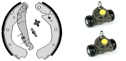 Sapatas do freio traseiras de tambor H59020 Brembo