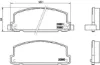Sapatas do freio dianteiras de disco Isuzu Trooper UBS