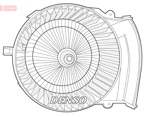 Motor de ventilador de forno (de aquecedor de salão) para Citroen BX (XB)