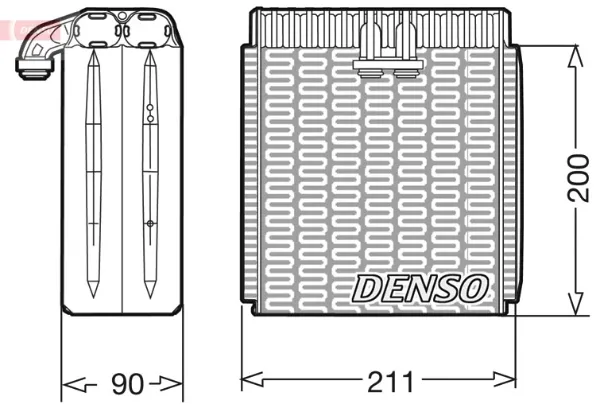 Vaporizador de aparelho de ar condicionado Iveco Daily VI