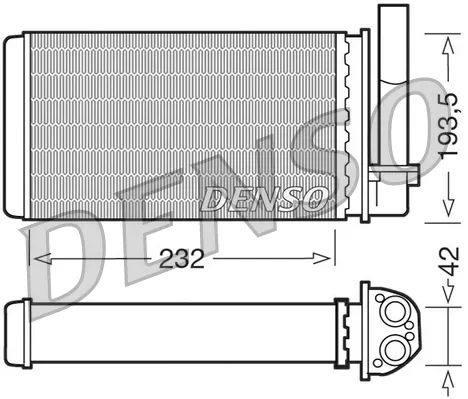 Compre Radiador de forno (de aquecedor) Peugeot 205 I 741A, C