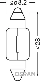 Lâmpada 6430 Osram