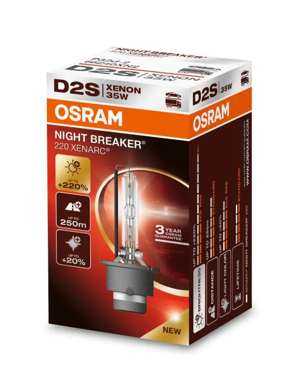 Lâmpada de xénon 66240XN2 Osram