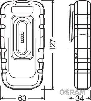 Lanterna portátil LEDIL204 Osram