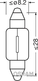 Lâmpada 6428 Osram