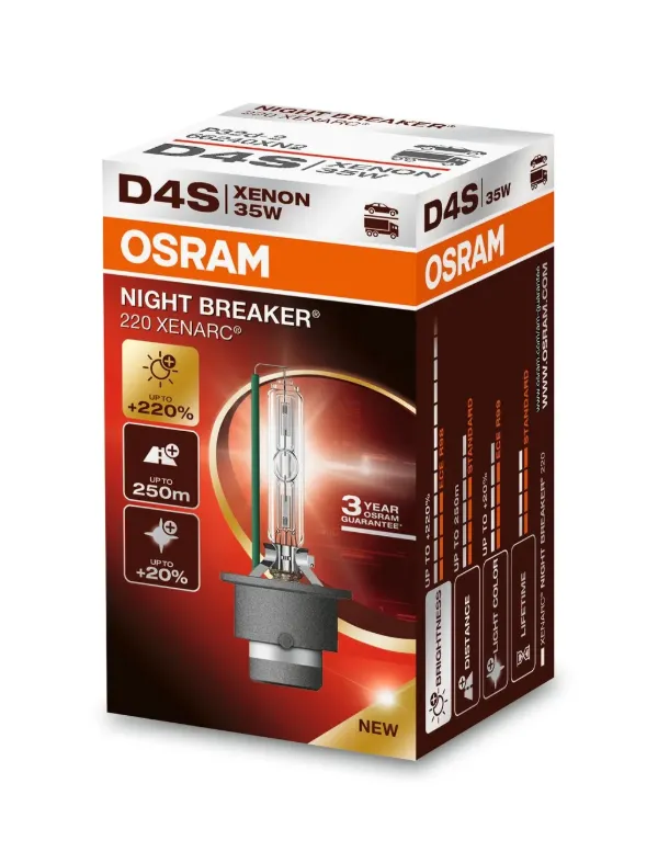 Lâmpada de xénon 66440XN2 Osram