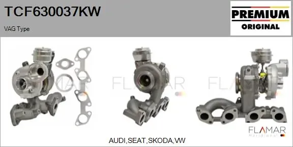 Turbina TCF630037KW Flamar