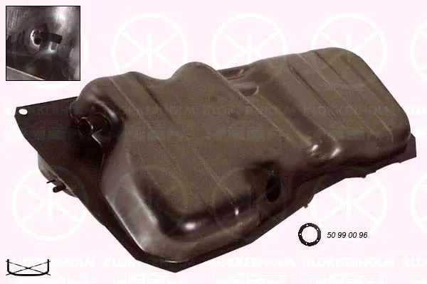 Tanque de combustível Opel Corsa A
