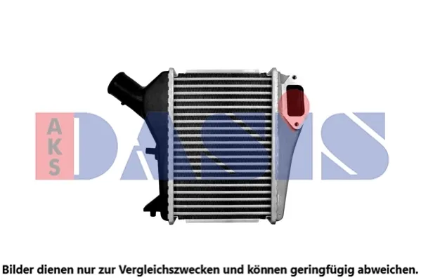 Radiador de intercooler 107003N Dasis
