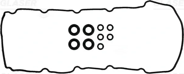 Vedante da tampa de válvulas de motor, kit V3882500 Glaser