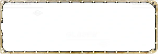 Vedante de panela de cárter do motor A4570140522 Mercedes