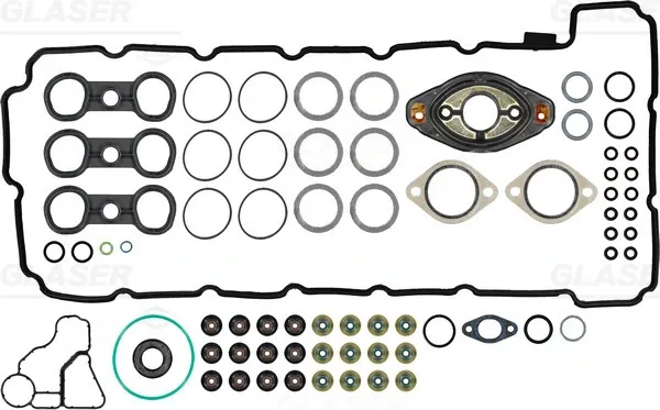 Kit superior de vedantes de motor D3711200 Glaser