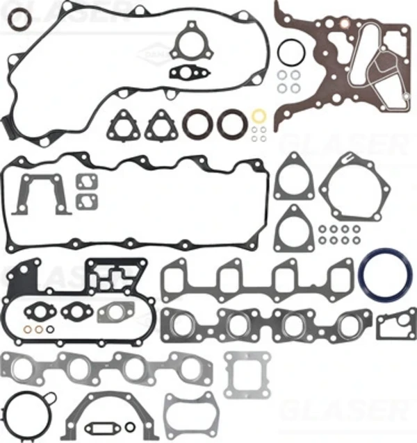 Kit de vedantes de motor completo para Toyota Hiace (H1, H2)