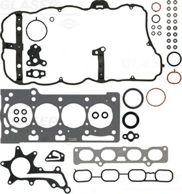 Kit de vedantes de motor completo para Toyota Yaris (P13)