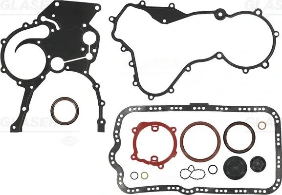 Kit inferior de vedantes de motor B3654900 Glaser