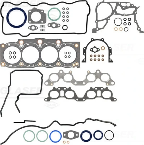 Kit de vedantes de motor completo para Toyota Camry (V10)