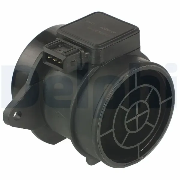 Sensor de fluxo (consumo) de ar, medidor de consumo M.A.F. - (Mass Airflow) AF1020712B1 Delphi