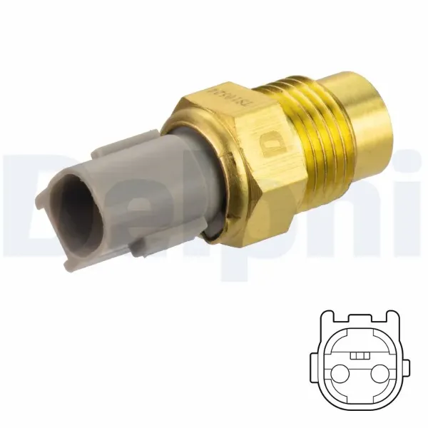 Sensor de temperatura do fluido de esfriamento TS10524 Delphi