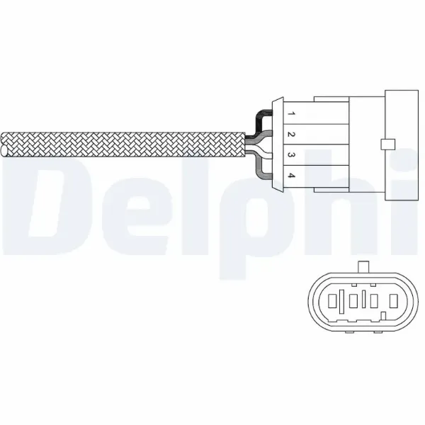 Sonda lambda, sensor de oxigênio ES2030212B1 Delphi