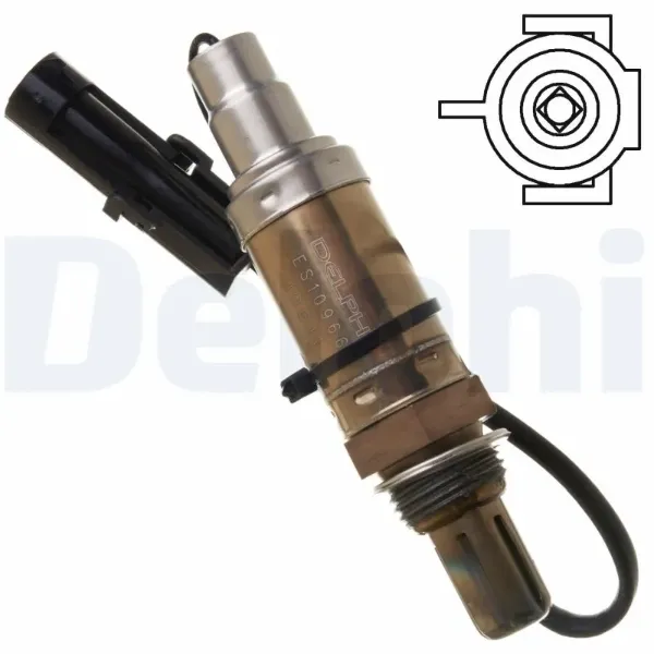 Sonda lambda, sensor de oxigênio ES1096612B1 Delphi