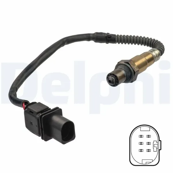 Sonda lambda, sensor de oxigênio até o catalisador ES2115612B1 Delphi