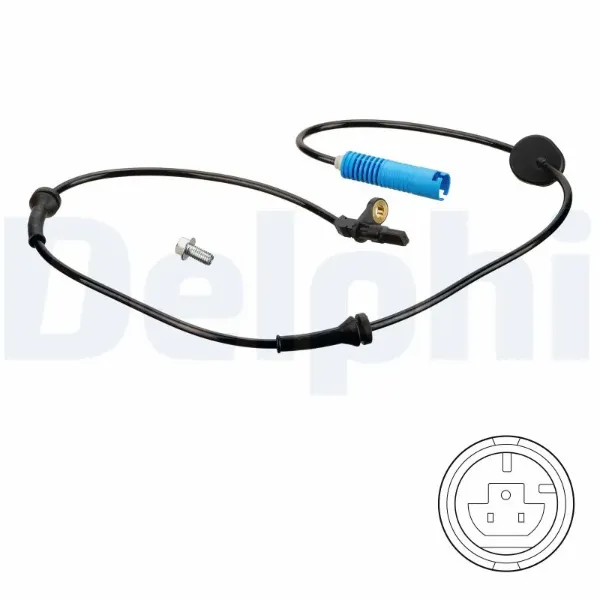 Sensor dianteiro de ABS SS20629 Delphi