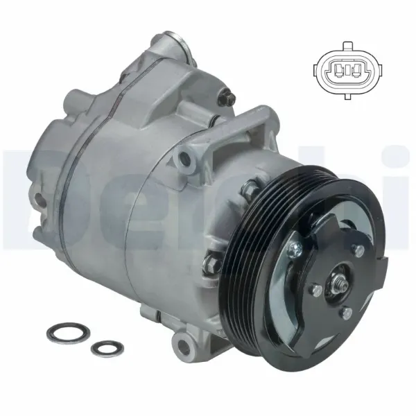 Compressor de aparelho de ar condicionado TSP0155967 Delphi