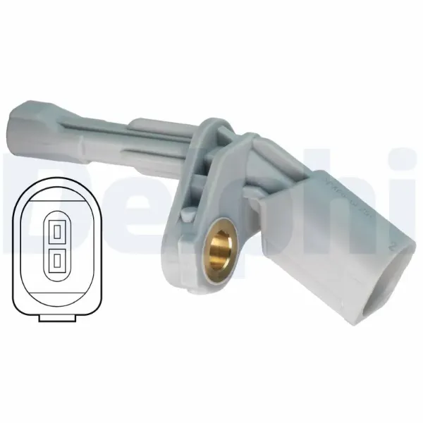 Sensor ABS traseiro direito SS20571 Delphi