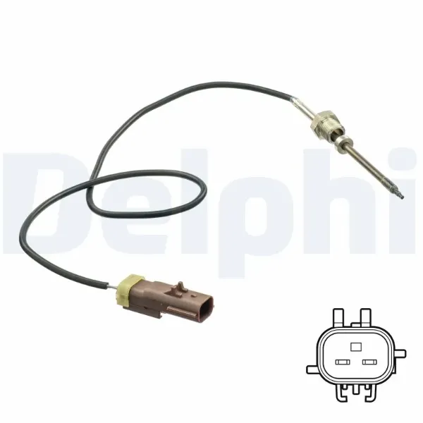 Sensor de temperatura dos gases de escape (GE), antes de filtro de partículas diesel TS30268 Delphi