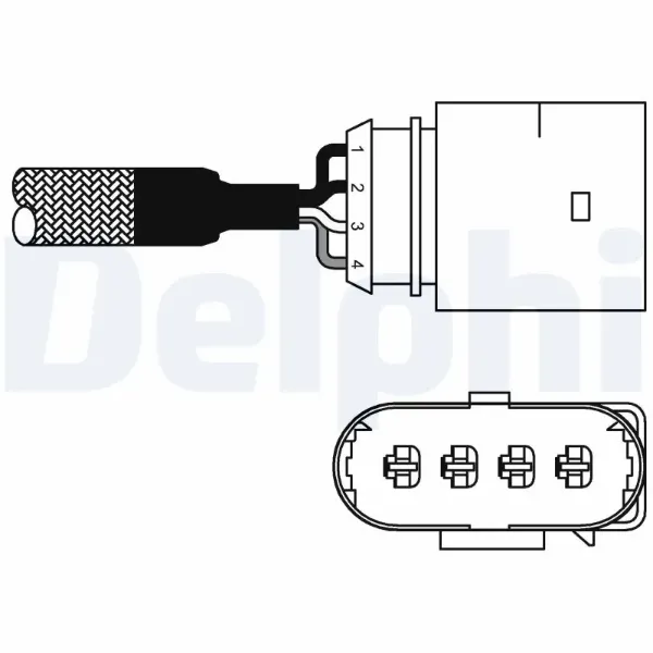 Sonda lambda, sensor de oxigênio ES1097812B1 Delphi