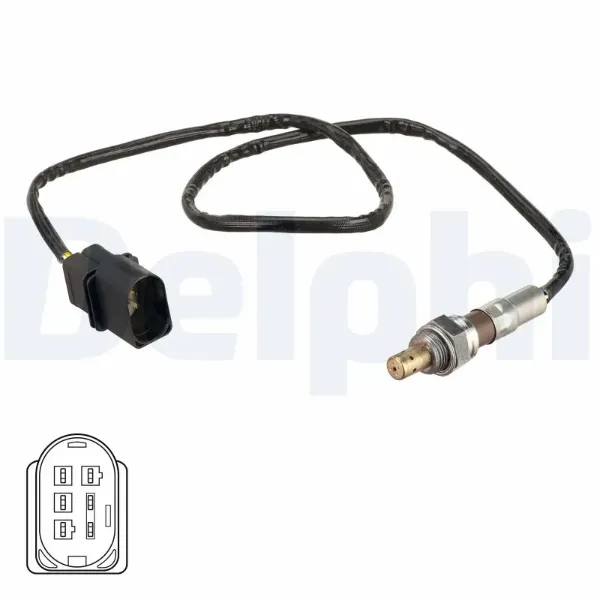 Sonda lambda, sensor de oxigênio até o catalisador ES2109612B1 Delphi