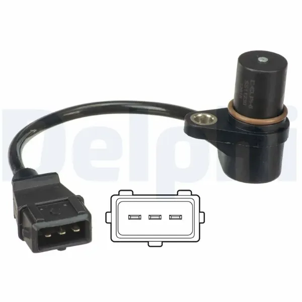 Sensor de posição (de revoluções) de cambota SS11230 Delphi