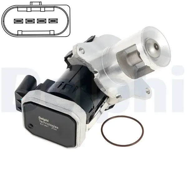 Válvula EGR de recirculação dos gases EG1062112B1 Delphi