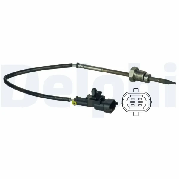 TS30032 Delphi sensor de temperatura dos gases de escape (ge, antes de turbina)