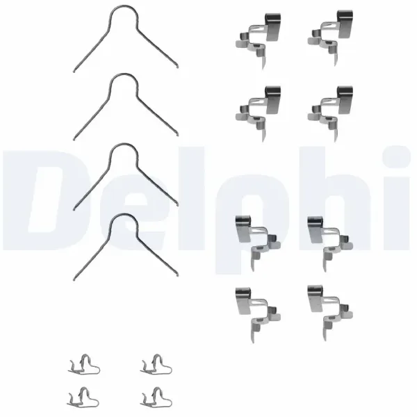 Kit de reparação das sapatas do freio LX0062 Delphi