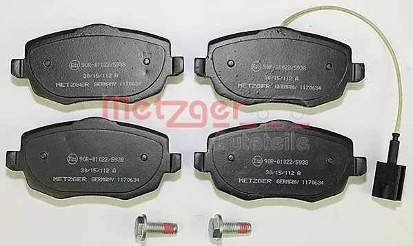 Sapatas do freio dianteiras de disco Fiat/Alfa/Lancia 77364332 preço, a partir de