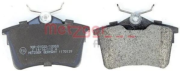 Sapatas do freio traseiras de disco Peugeot/Citroen 425429 preço, a partir de