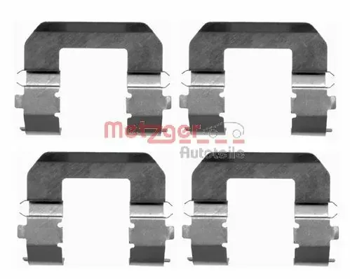 Kit de molas de fixação de sapatas de disco dianteiras KIA Sportage II