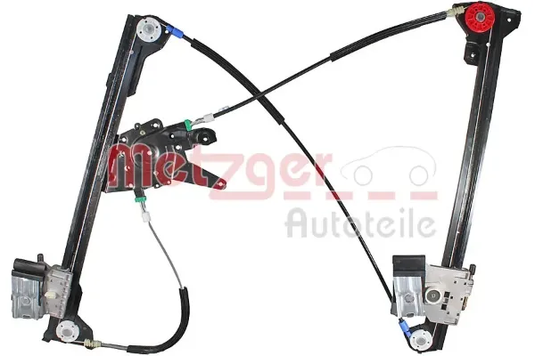 Mecanismo de acionamento de vidro da porta dianteira esquerda Volkswagen Golf III