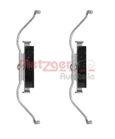 Kit de molas de fixação de sapatas de disco dianteiras Volkswagen Transporter T4