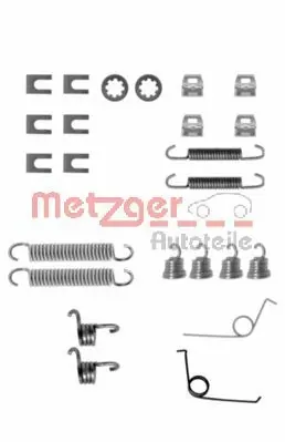Kit de montagem das sapatas traseiras de tambor Renault 18 134