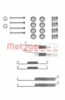 Kit de montagem das sapatas traseiras de tambor Citroen ZX N2